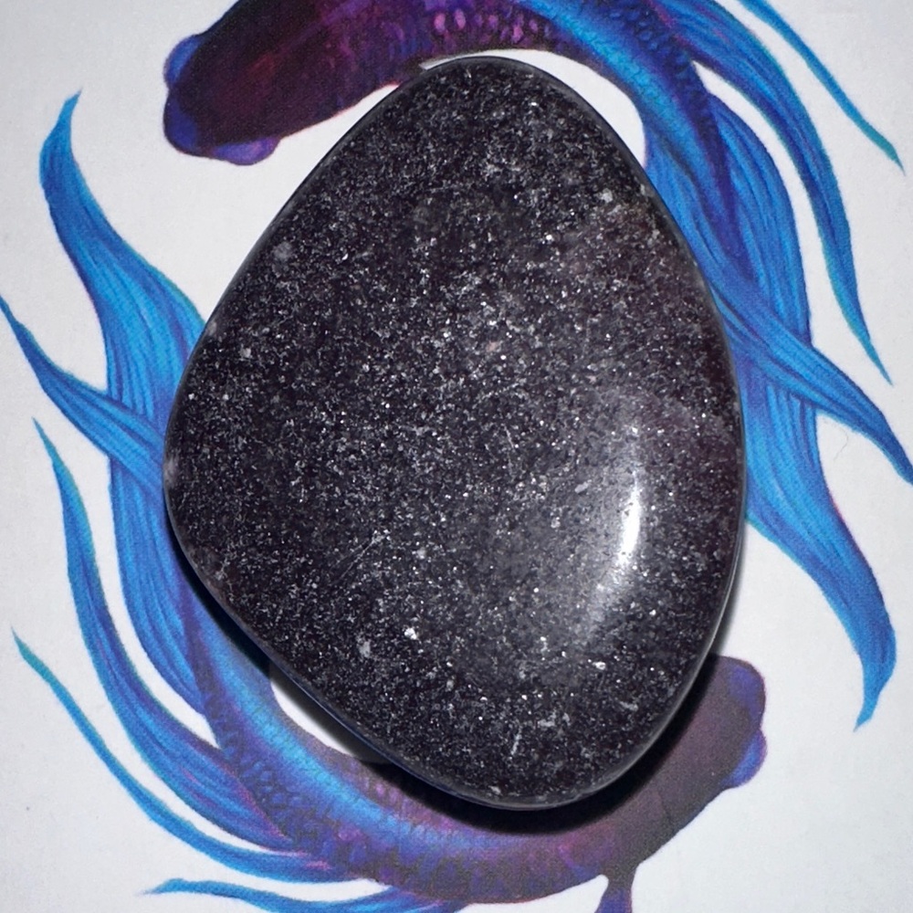 Purple Lepolodite stone